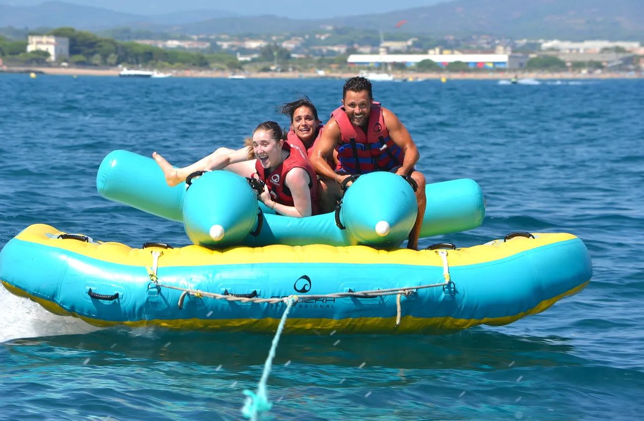 Sortie de groupe dans la baie